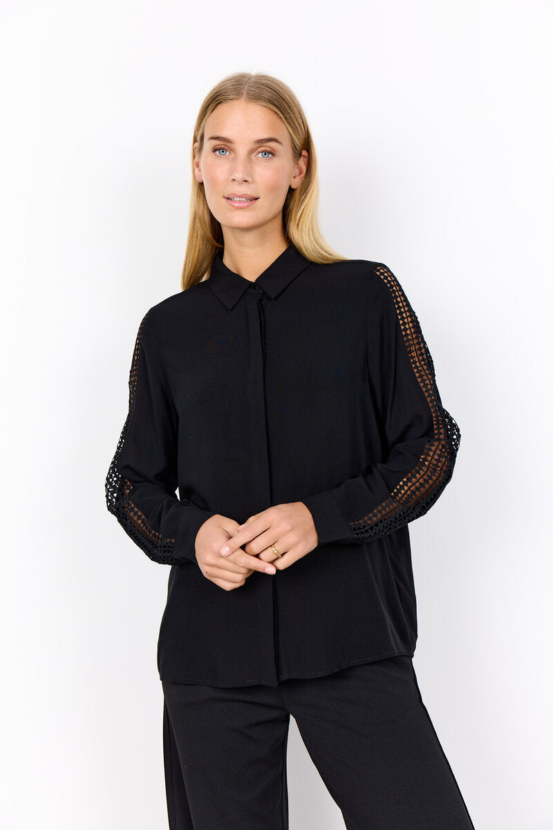 Radia 223 Skjorta Dam Black Soyaconcept