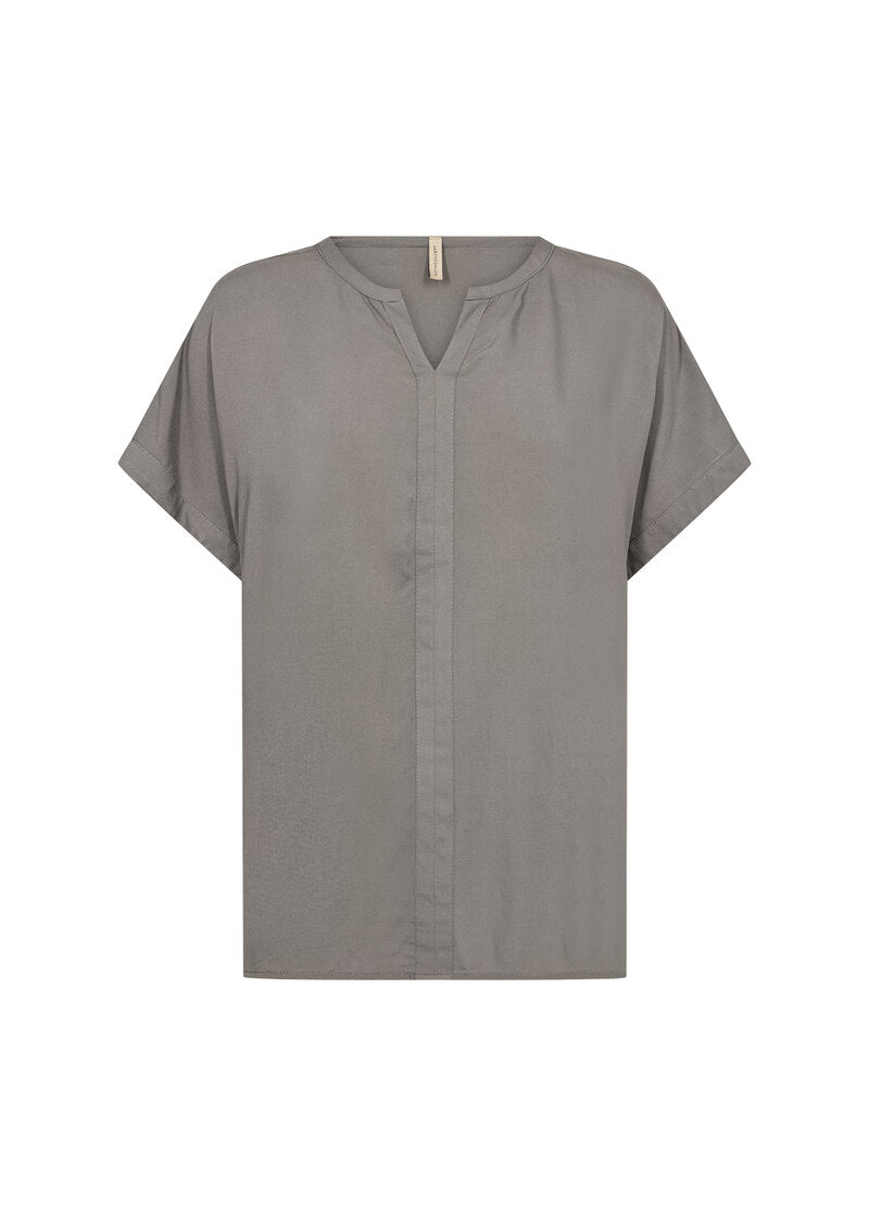 Radia 9 V-ringad Blus Dam Misty Soyaconcept