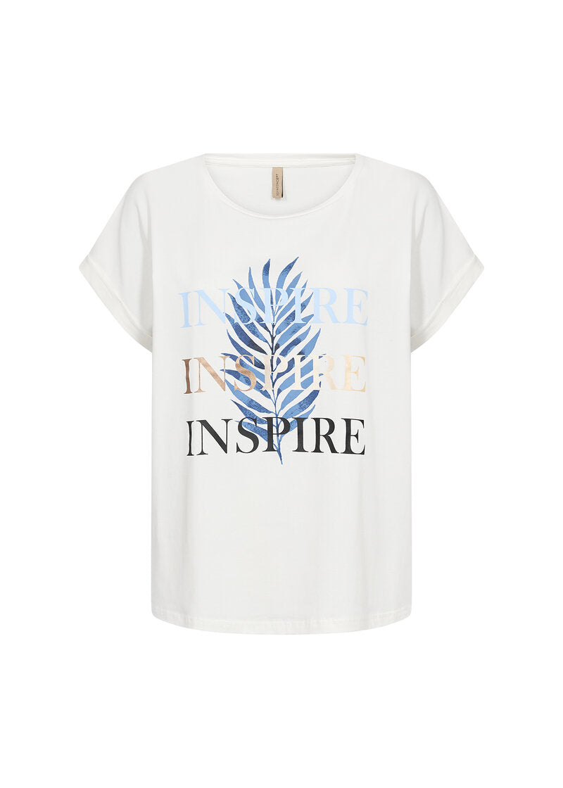 Rina 13 T-Shirt Dam Offwhite Soyaconcept