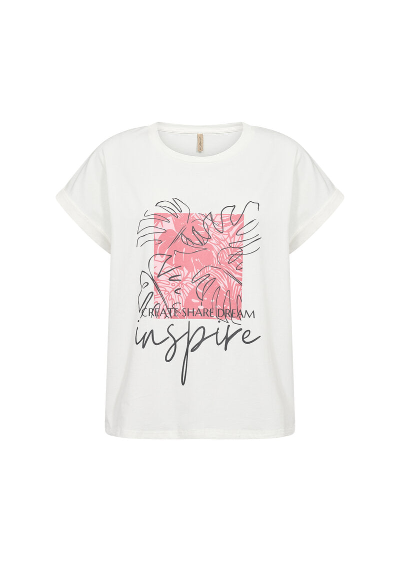 Rina 17 T-Shirt Dam Rapture Rose Soyaconcept