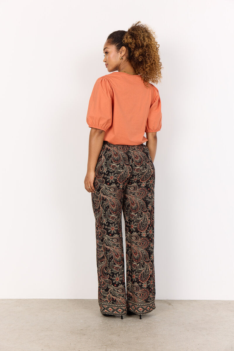 Robyn 3 Women's Trousers Mandarin Combi Soyaconcept