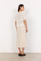 Rusla 3 Cardigan Women OffWhite Soyaconcept