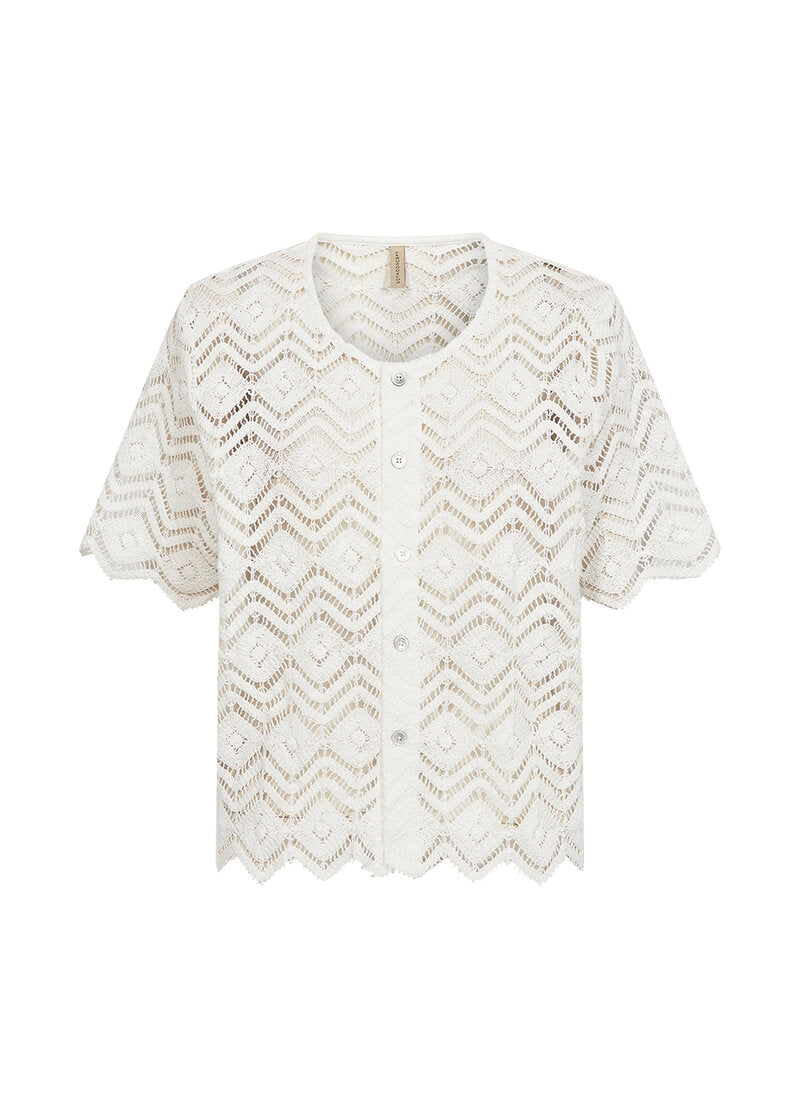 Rusla 3 Cardigan Women OffWhite Soyaconcept