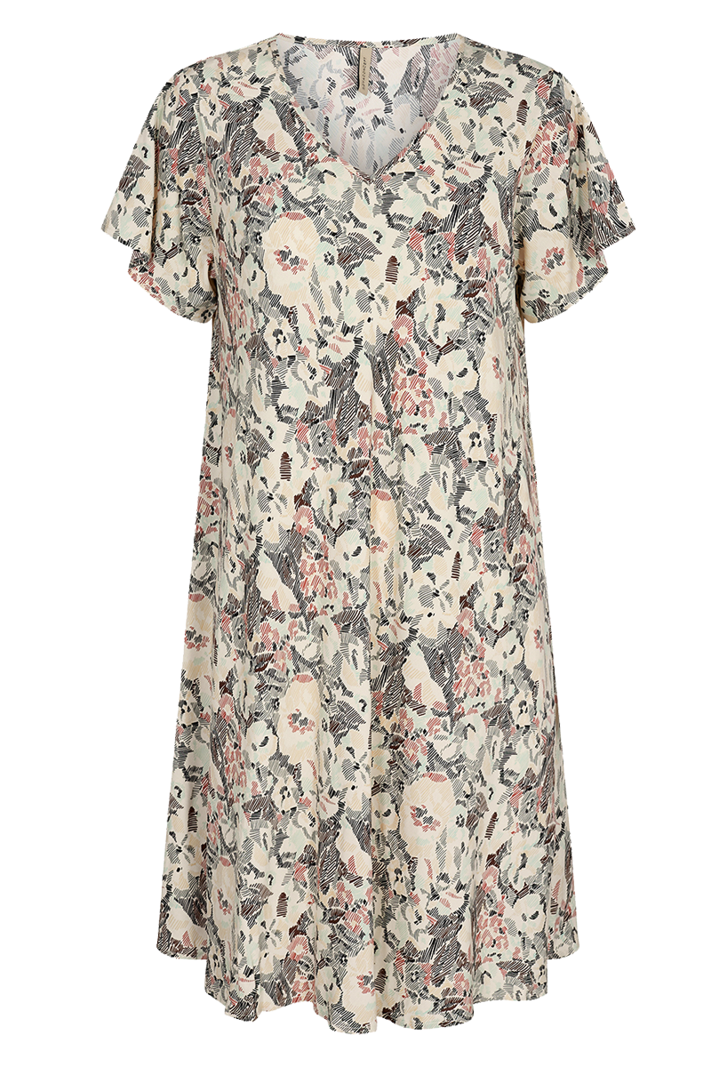 Sammy Dress Women Shadow Green Combi Soyaconcept