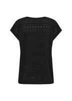 Satine 2 T-Shirt Dam Black Soyaconcept