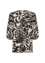 Senta 1 Blus Dam Black Combi Soyaconcept