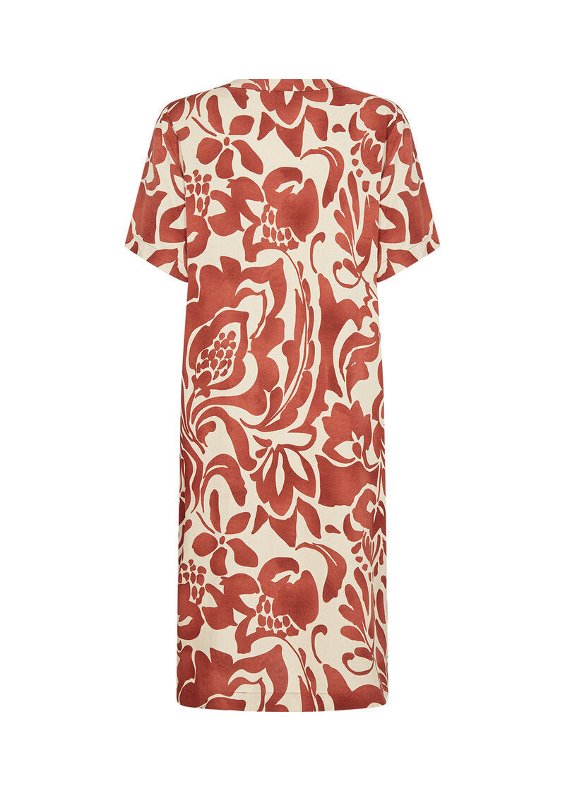 Senta 3 Tunic Women Mineral Red Combi Soyaconcept