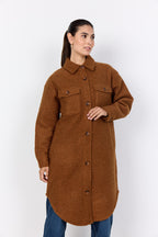 Shaima 5 Jacket Women Toffee Soyaconcept