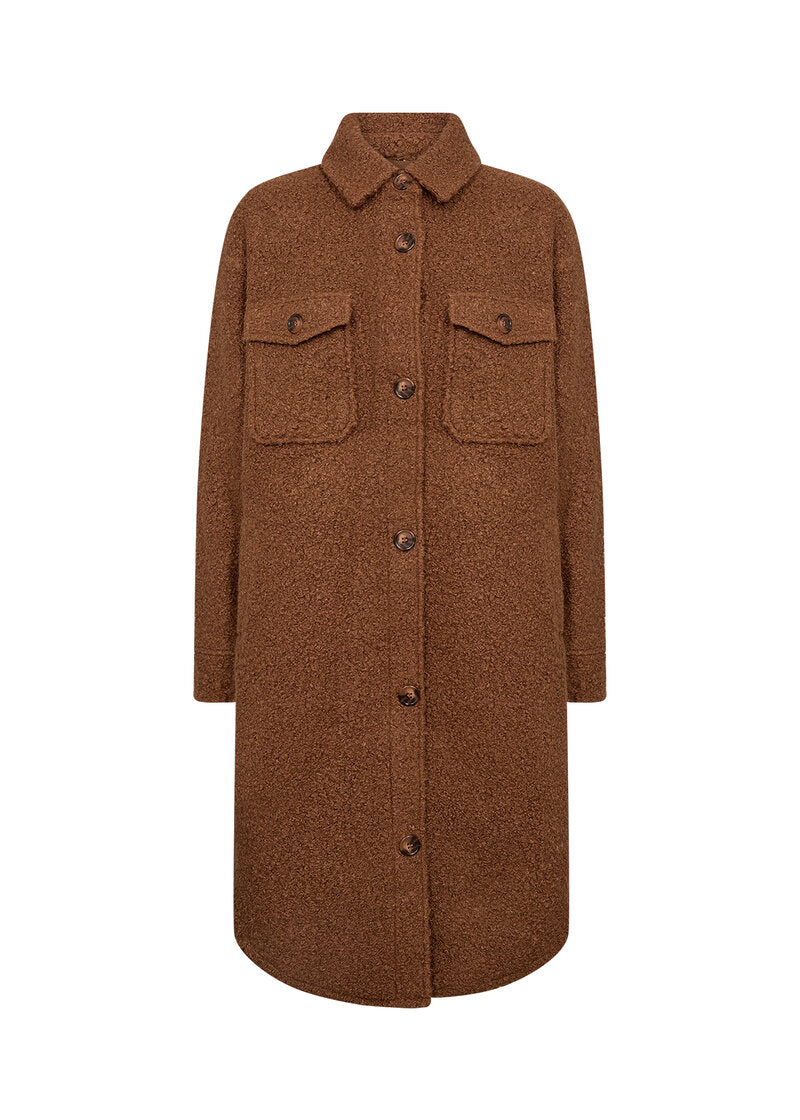 Shaima 5 Jacket Women Toffee Soyaconcept