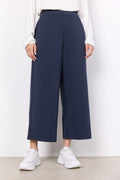 Siham 36 Trousers Women Navy 3/4 Soyaconcept