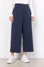 Siham 36 Trousers Women Navy 3/4 Soyaconcept