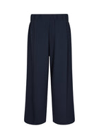 Siham 36 Trousers Women Navy 3/4 Soyaconcept