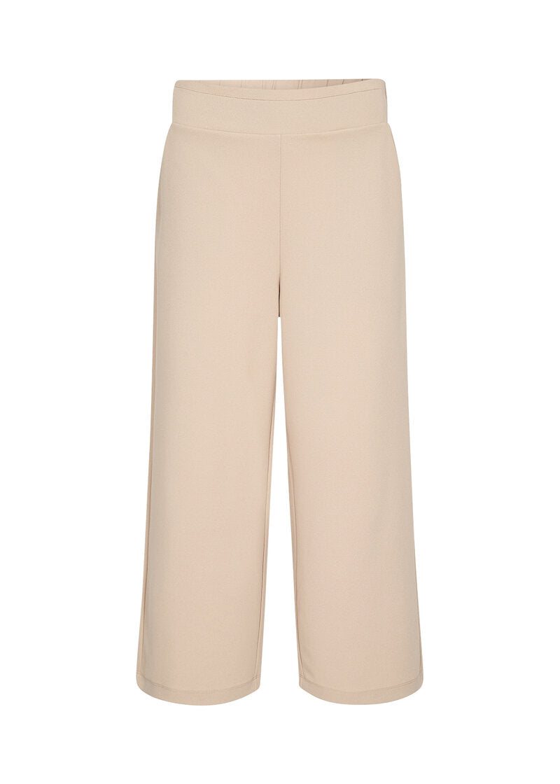Siham 36 Trousers Women Sand 3/4 Soyaconcept