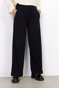 Siham 48 Trousers Women Black Soyaconcept