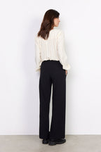 Siham 48 Trousers Women Black Soyaconcept