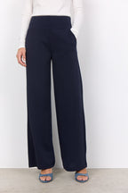 Siham 48 Long Pants Women Navy Soyaconcept