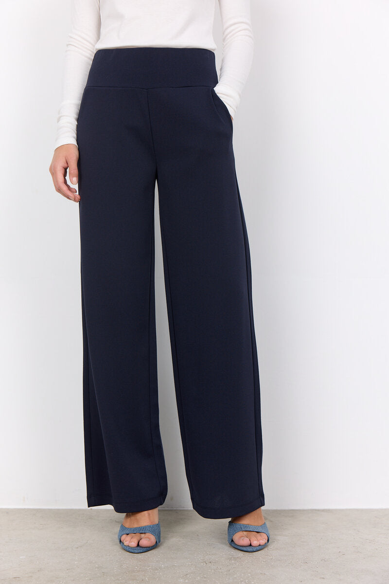 Siham 48 Långbyxa Dam Navy Soyaconcept