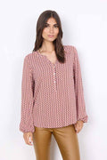 Talita 1 Blouse Women Shadow Rose Combi Soyaconcept