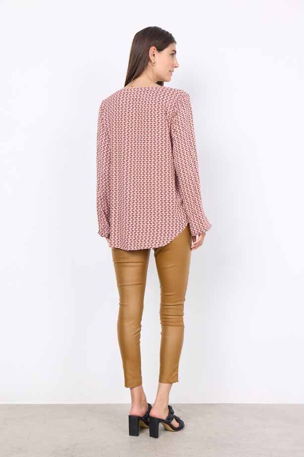 Talita 1 Blouse Women Shadow Rose Combi Soyaconcept