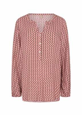 Talita 1 Blouse Women Shadow Rose Combi Soyaconcept