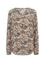 Tarita Blus Dam Golden Yellow Combi Soyaconcept