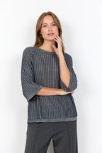 Violetta 4 Topp Dam Black Combi Soyaconcept