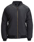 Spoon Bomber Jacket Women Black Tuxer