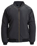 Spoon Bomber Jacket Women Black Tuxer