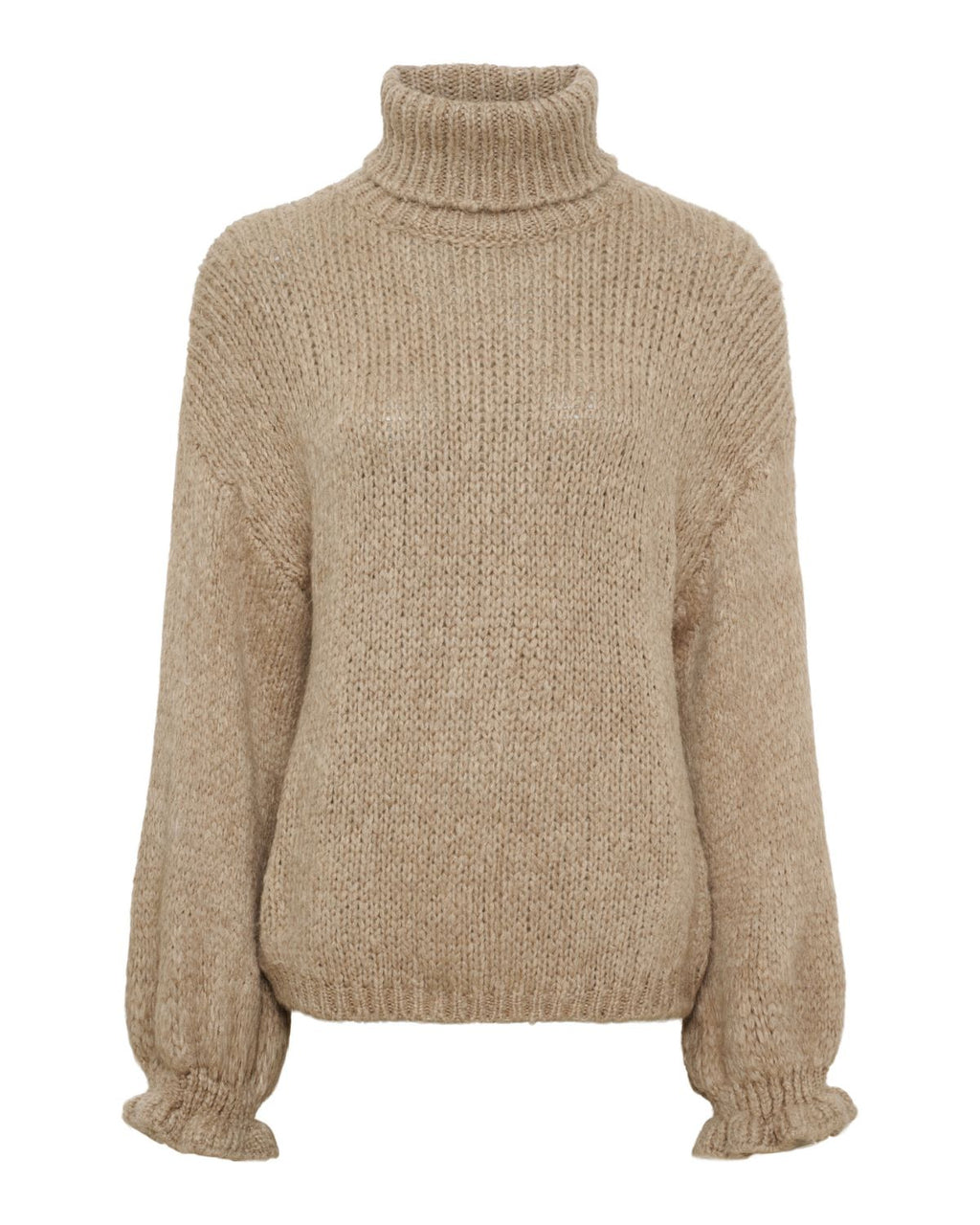 Starling Stickad Polotröja Beige Fango | Smilebutiken - Marta du Château