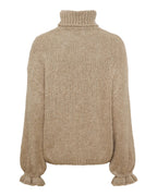 Starling Stickad Polotröja Beige Fango | Smilebutiken - Marta du Château