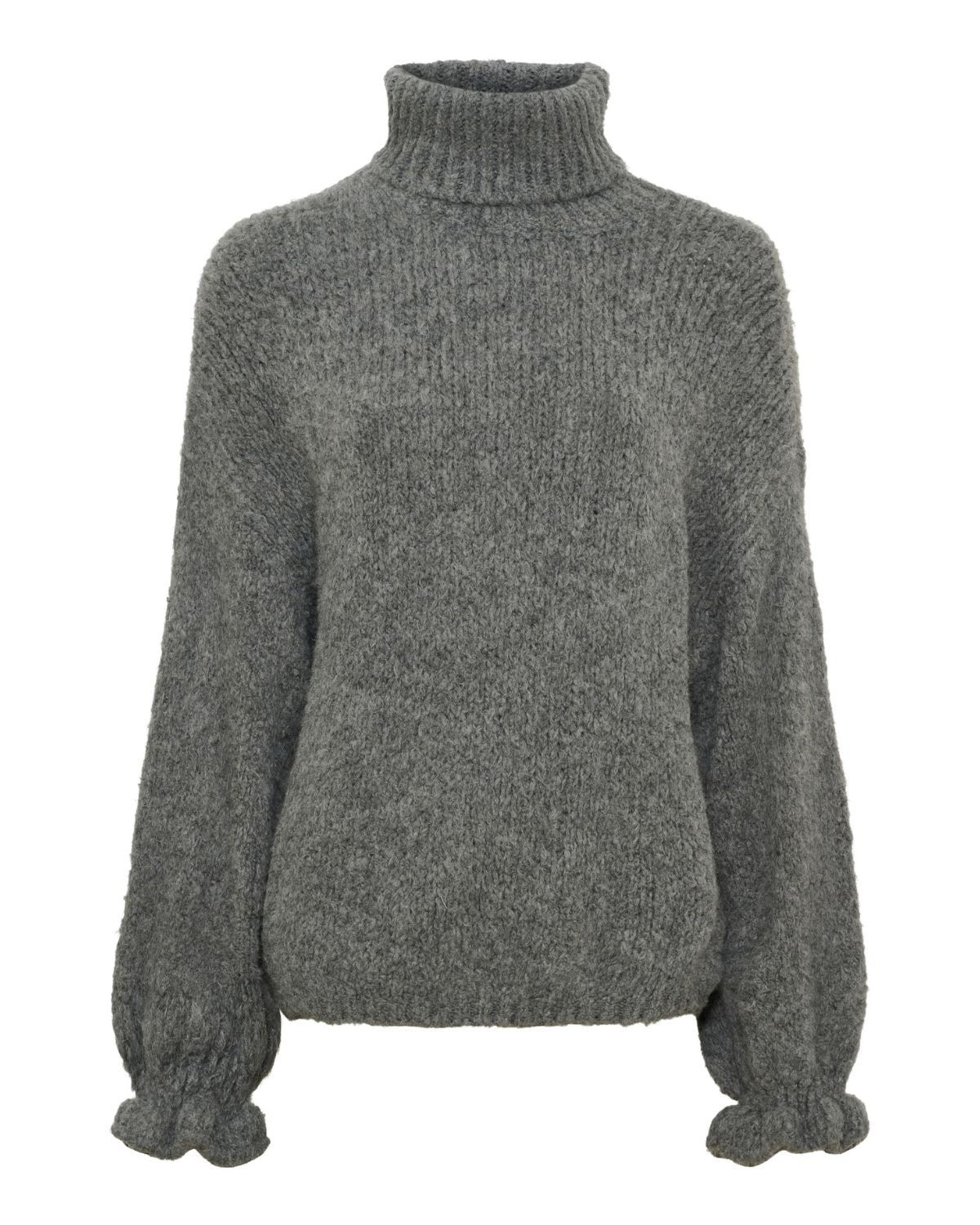 Starling Stickad Polotröja Grå Dark Grey | Smilebutiken - Marta du Château