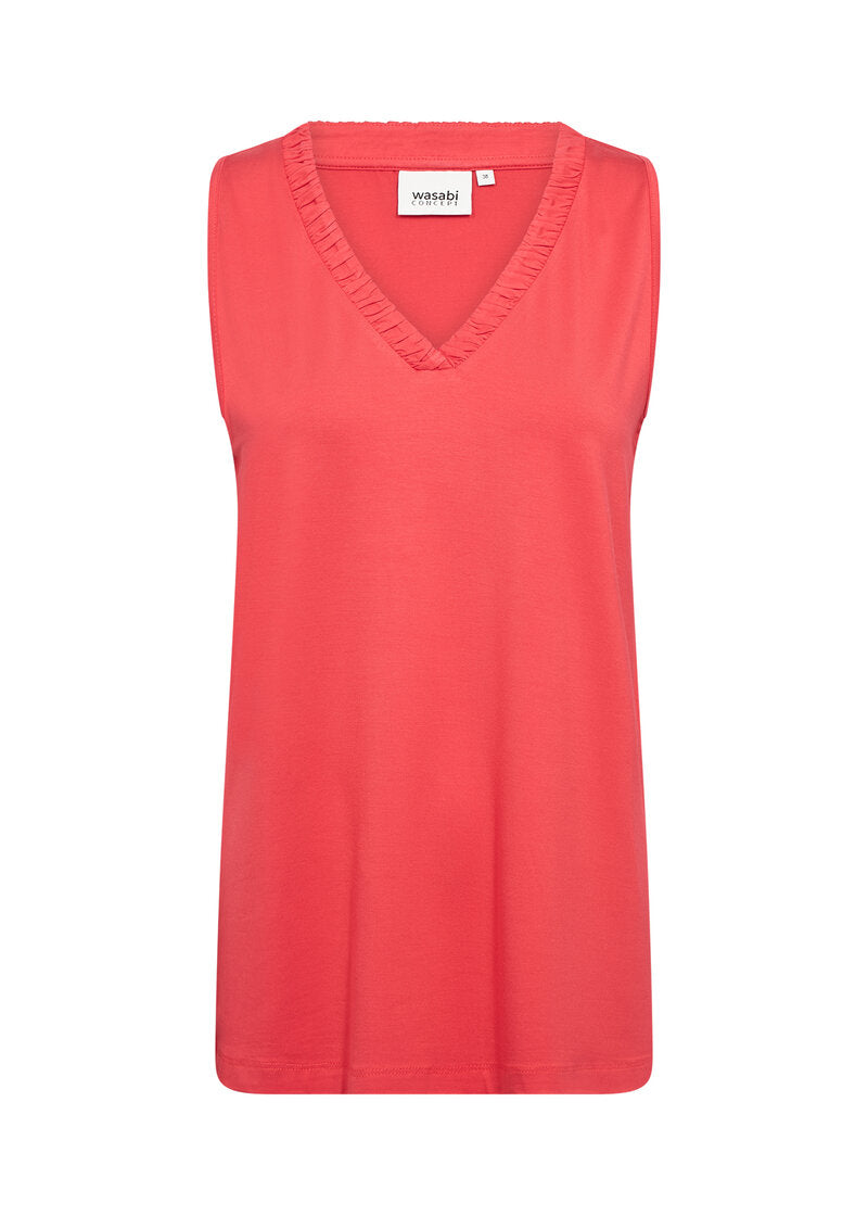 Stella 17 Sleeveless Top Bittersweet | Smilebutiken - Wasabiconcept