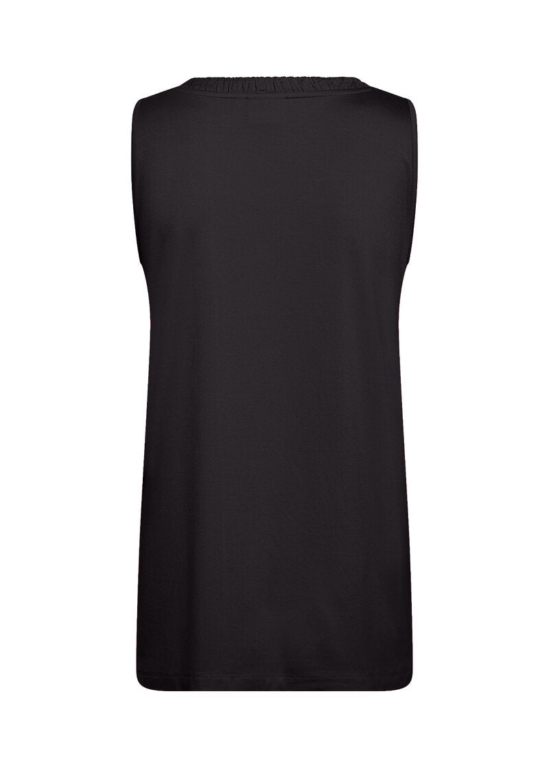 Stella 17 Ärmlös Topp Black | Smilebutiken - Wasabiconcept