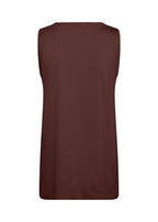 Stella 17 Sleeveless Top Hot Fudge | Smilebutiken - Wasabiconcept