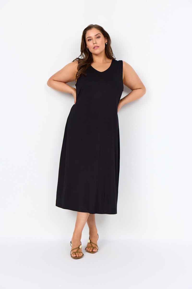 Stella 46 Sleeveless Dress Women Black | Smilebutiken - Wasabiconcept