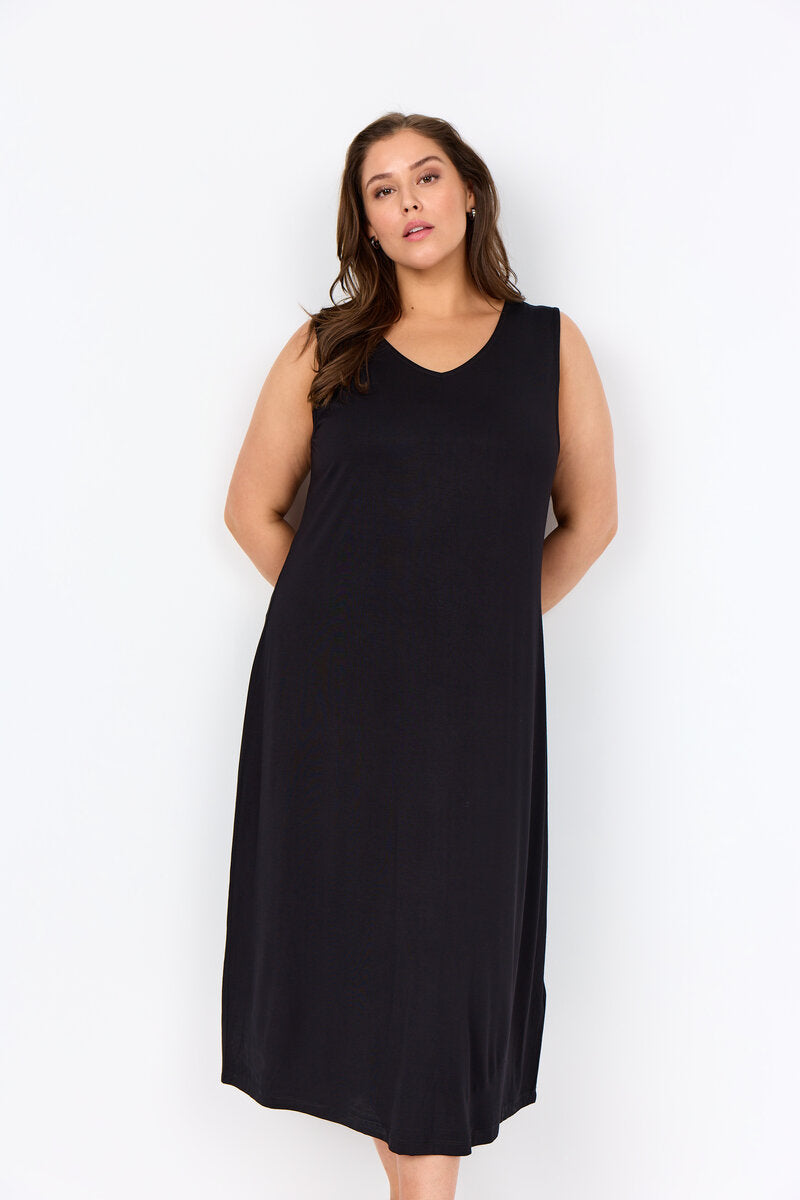 Stella 46 Sleeveless Dress Women Black | Smilebutiken - Wasabiconcept