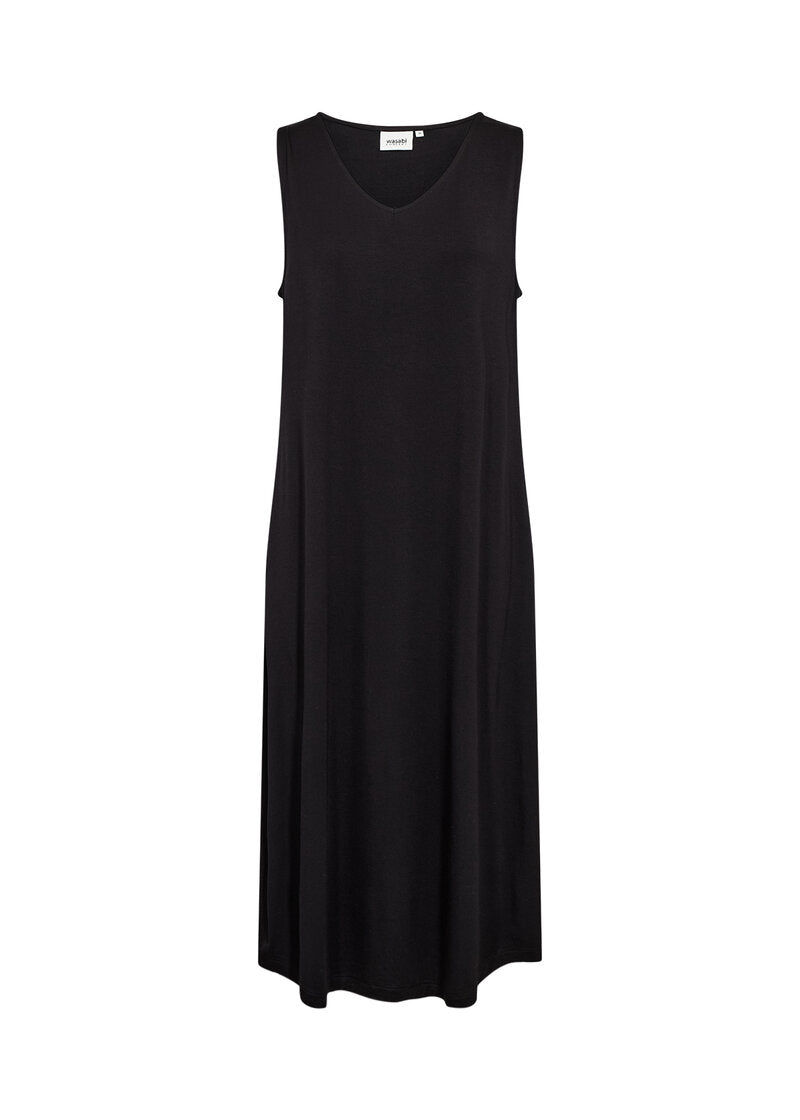 Stella 46 Sleeveless Dress Women Black | Smilebutiken - Wasabiconcept