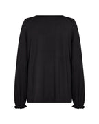 Stella 29 Spetsblus Dam Svart Black | Smilebutiken - Wasabiconcept
