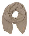Stickad Scarf Dam Beige Fango | Smilebutiken - Marta du Chateau