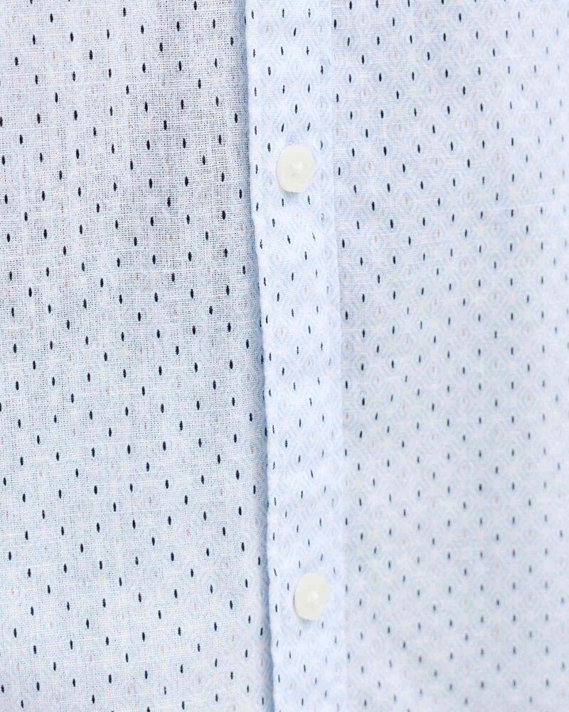 Men's Patterned Shirt Summer Cashmere Blue | Smilebutiken - Jack & Jones