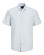 Men's Patterned Shirt Summer Cashmere Blue | Smilebutiken - Jack & Jones