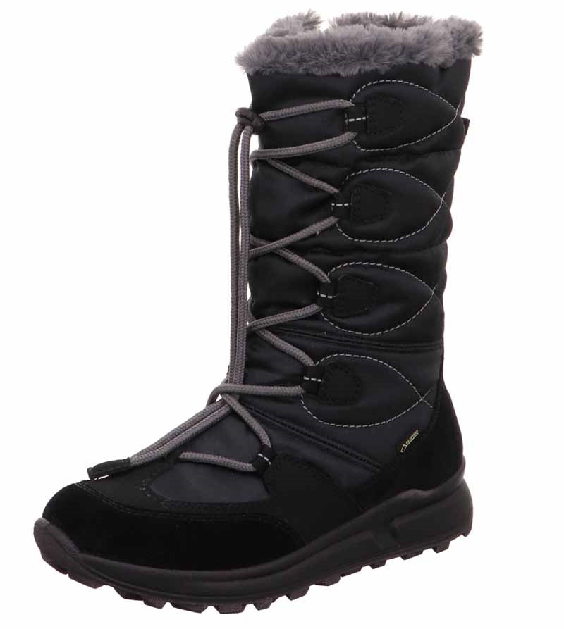 Merida Stie GORE-TEX Black Lined Winter Boot Junior - Superfit