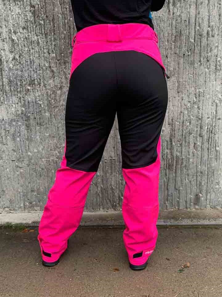 Supreme Softshell Trousers Women Fuchsia Way of Sweden