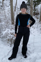 Supreme Softshell Trousers Black Kids Junior - Slaskis