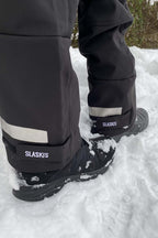 Supreme Wide Softshellbyxa Svart Barn Junior - Slaskis