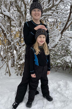 Supreme Wide Softshellbyxa Svart Barn Junior - Slaskis