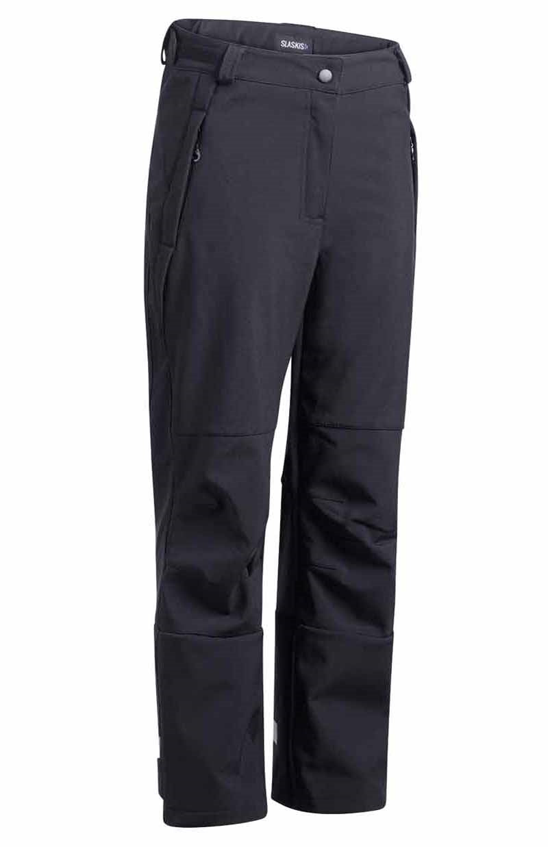 Supreme Wide Softshell Trousers Black Kids Junior - Slaskis