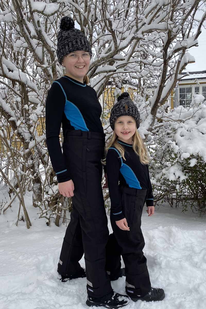 Supreme Wide Softshellbyxa Svart Barn Junior - Slaskis