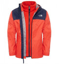 Elden Boys Rain Triclimate Jacket Fiery Red Skaljacka Barn The North Face