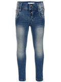 Talk Pant Mini Jeans Medium Blue Denim NOOS Name It
